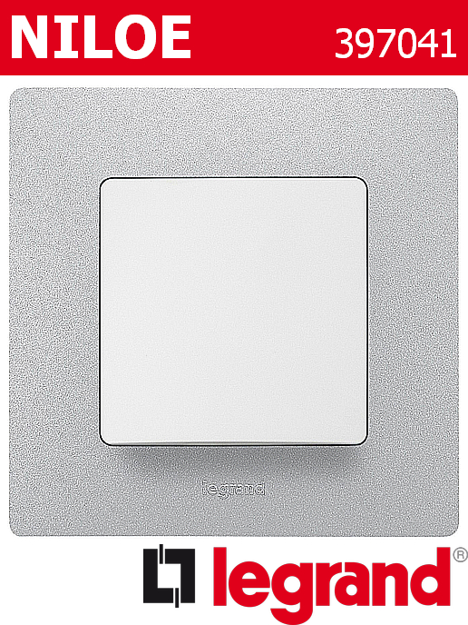 Декоративна рамка единична, цвят алуминий