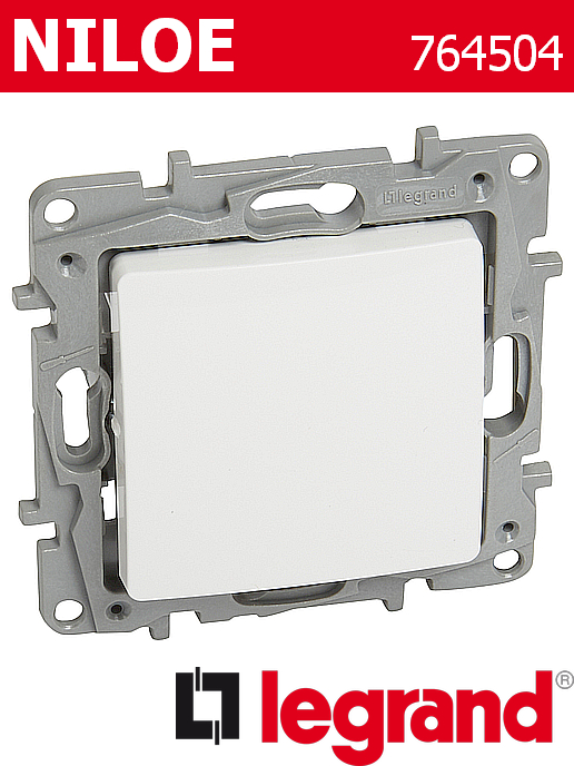 Кръстат ключ 10A, цвят - бял