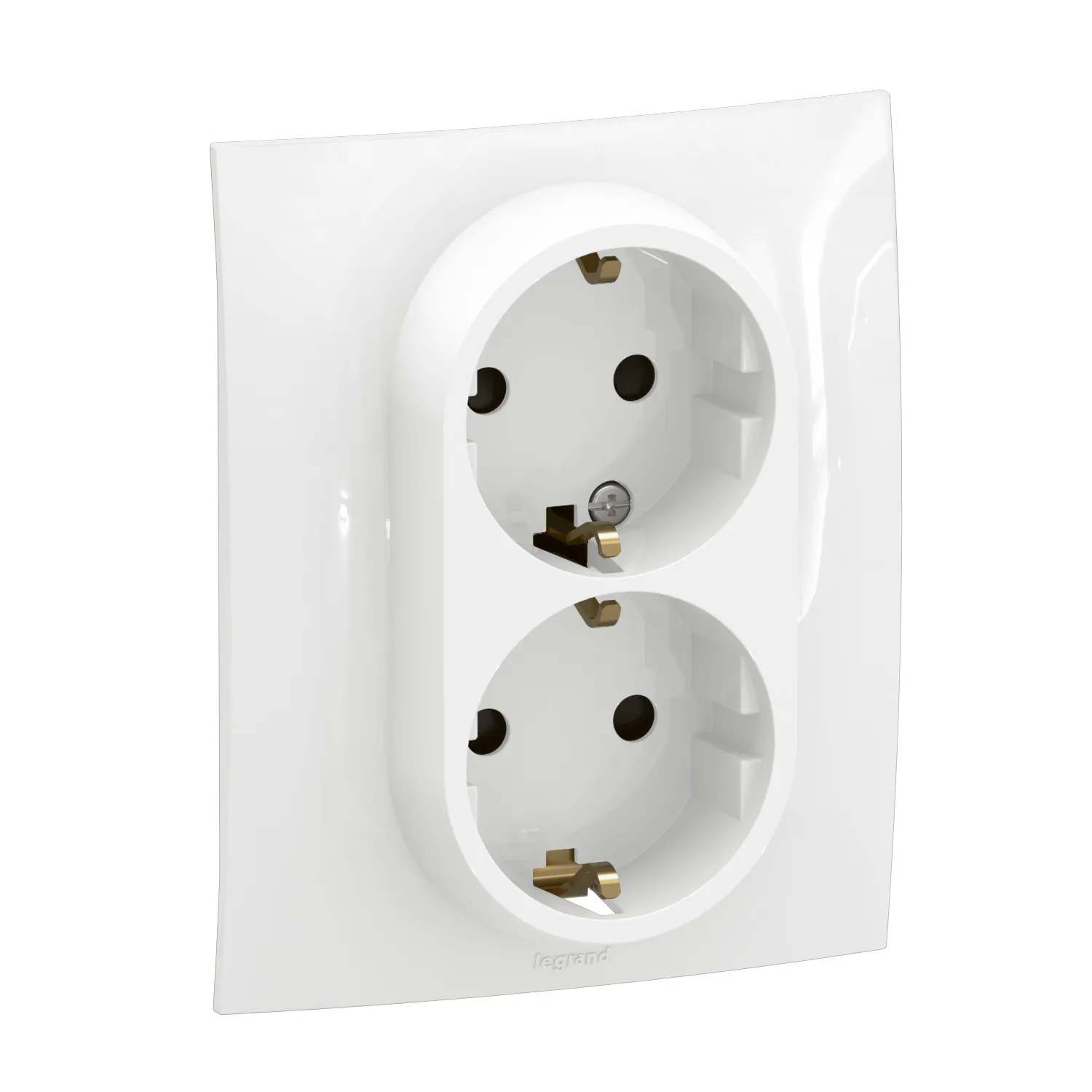 Legrand Niloe New двоен контакт Шуко 16A с детска защита