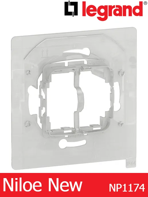 Протектор противовлажен IP44 за сериен ключ или бутон Niloe New Legrand NP1174