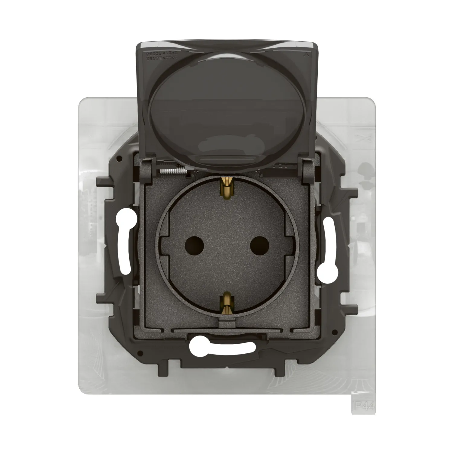 Legrand Niloe NP3128MG IP44 контакт за баня