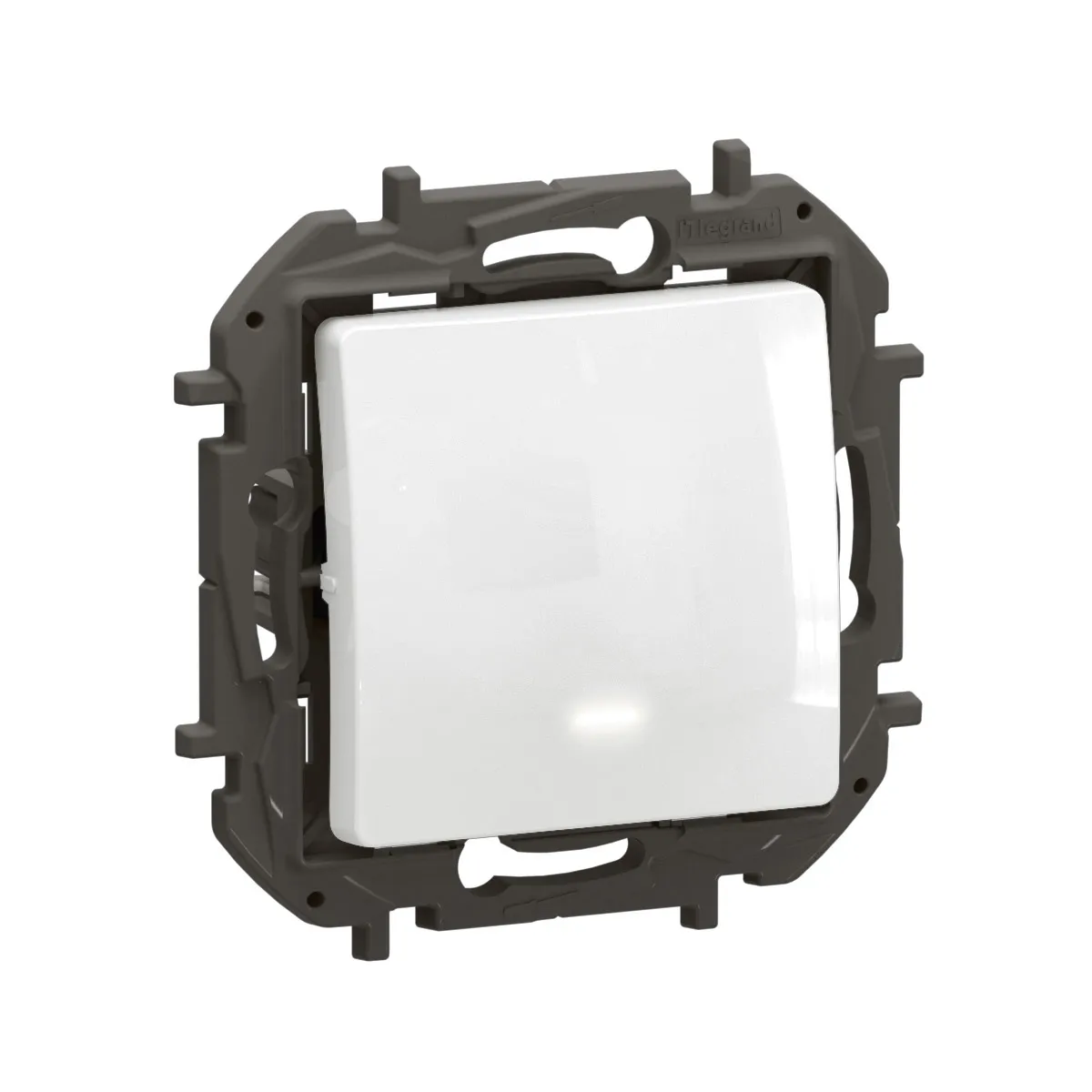 Legrand Niloe New NP2111WH еднополюсен ключ с LED индикация бял