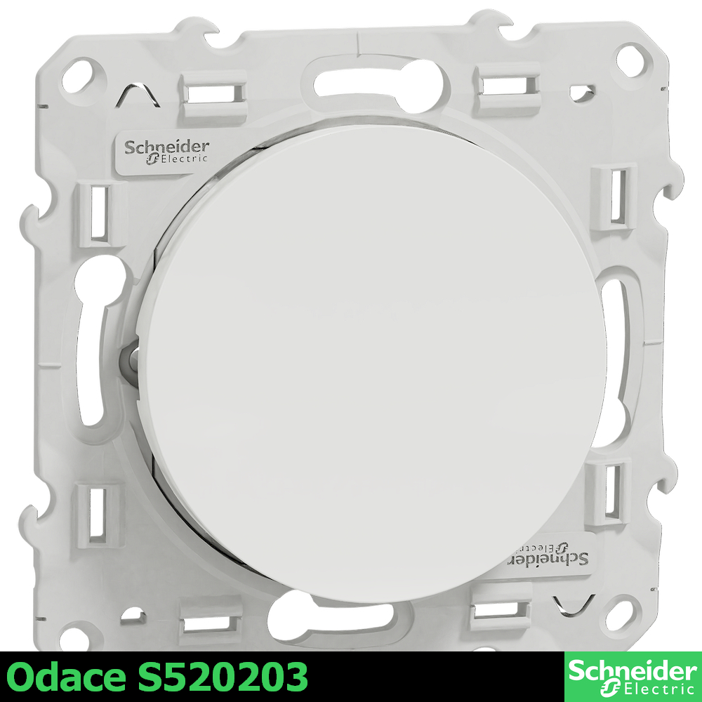 S520203 - с безвинтови клеми, odace - девиаторен ключ 10 a