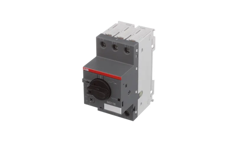 ABB MS116 моторна защита трифазна 0.75kW, 1.6-2.5A