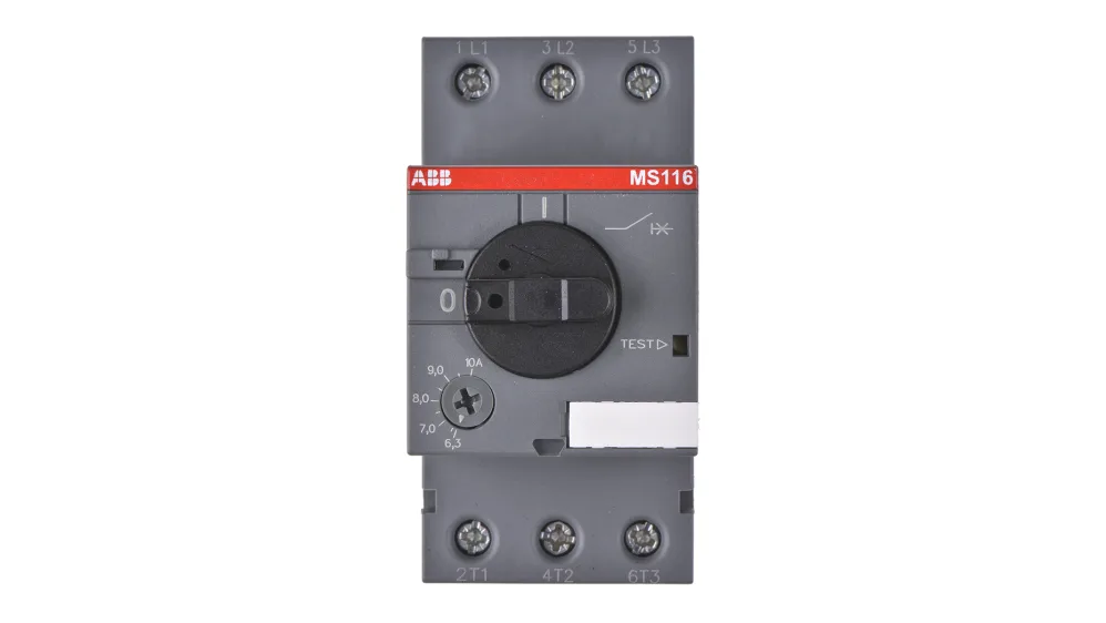 Моторна защита ABB MS116-10 трифазна 4kW