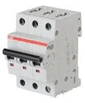 Aвтоматичен предпазител ABB S203 6A 3P крива С