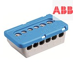 Нулева шина с 6 позиции - 3x16mm²+3x6mm² N-клемаАВВ