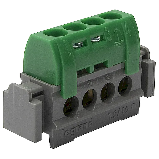 Винтова заземителна клема Legrand за кабели 1.5-16мм²