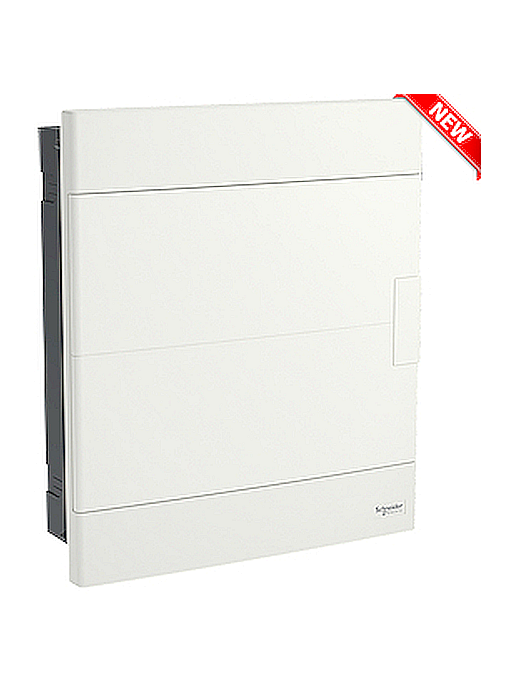 Табло апартаментно 2х12 мод. за вграждане, Easy9 EU, бяла врата