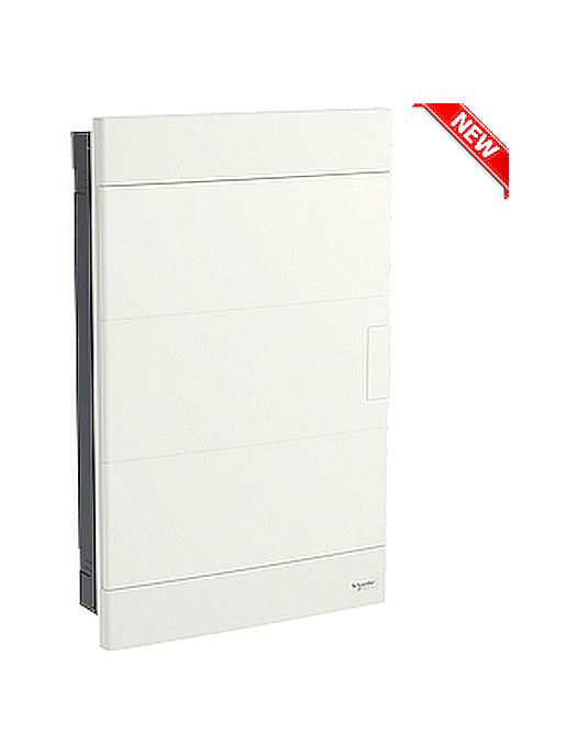 Табло апартаментно 3х12 мод. за вграждане, Easy9 EU, бяла врата