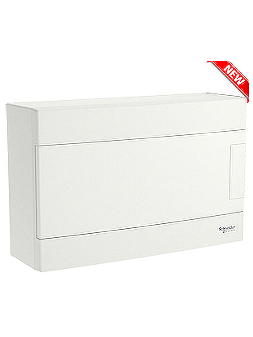 Табло апартаментно 12 мод. Easy9 EU, външен монтаж, врата бяла