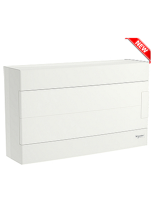 Табло апартаментно 18 мод. Easy9 EU, външен монтаж, врата бяла