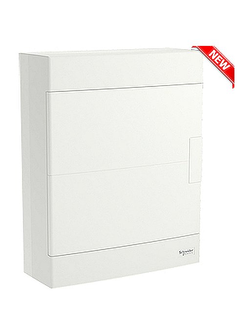 Табло апартаментно 2х12 мод. Easy9 EU, външен монтаж, врата бяла